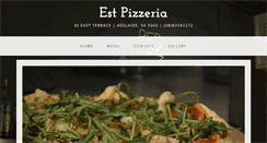 Desktop Screenshot of estpizzeria.com.au